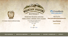 Tablet Screenshot of mountainshadows.info