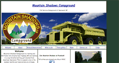 Desktop Screenshot of mountainshadows.ca